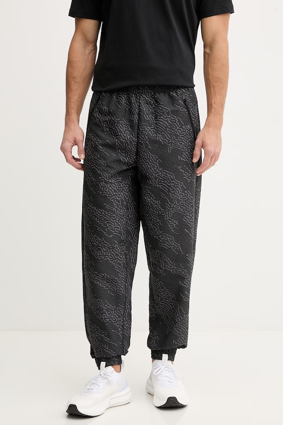 Παντελόνι προπόνησης adidas Performance PrimeLift ύφασμα γκρί KA1202