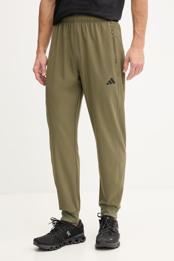 adidas Performance pantaloni da allenamento sovrastampa verde KD2842