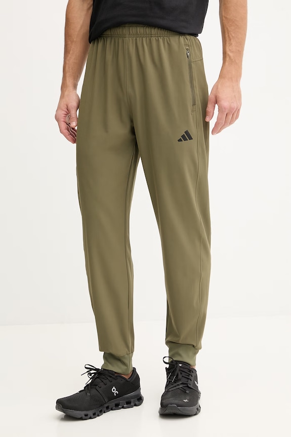 adidas Performance pantaloni da allenamento sovrastampa verde KD2842