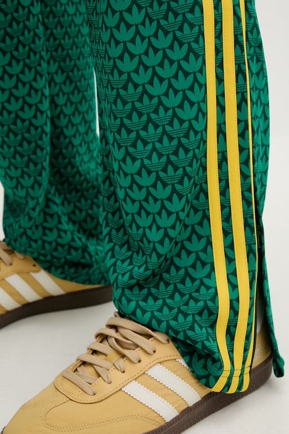 adidas Originals teplákové nohavice pánske Firebird KD0396 zelená