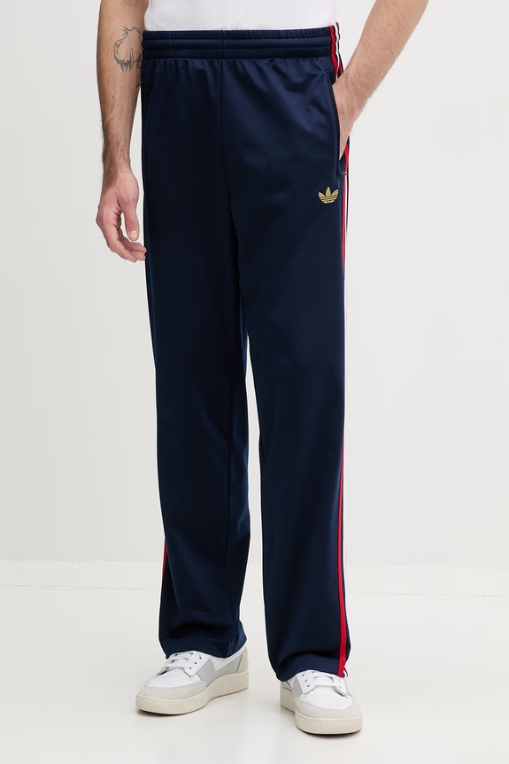 adidas Originals pantaloni de trening Firebird panza bleumarin KD3830