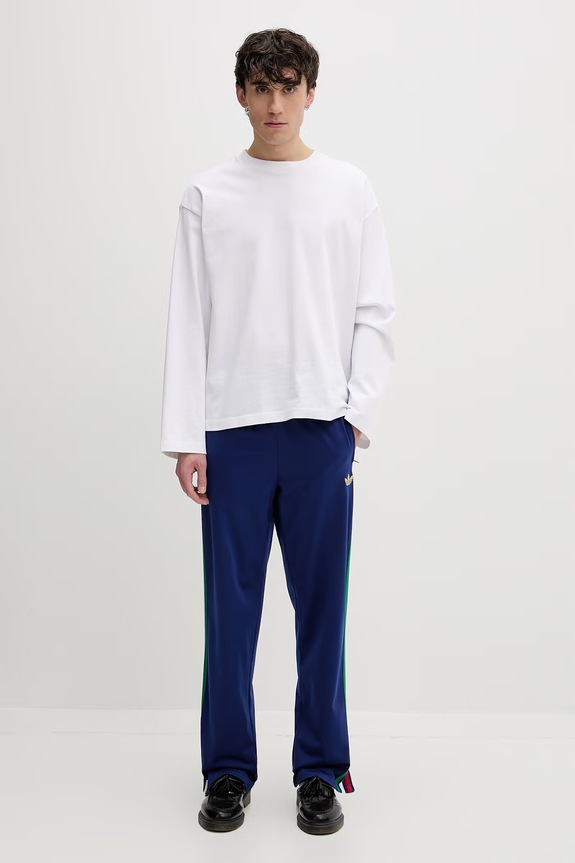 adidas Originals teplákové nohavice pánske Firebird KD3835 modrá SS26