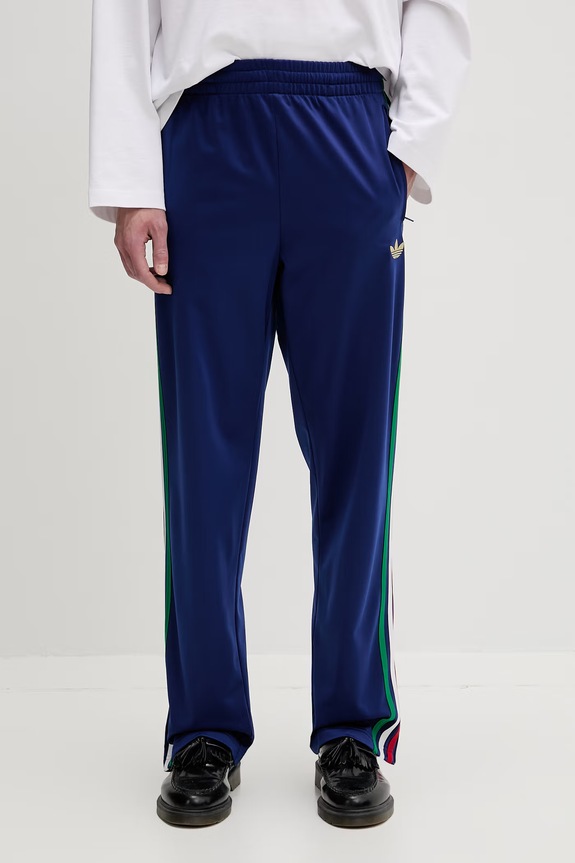 adidas Originals teplákové nohavice pánske Firebird modrá KD3835