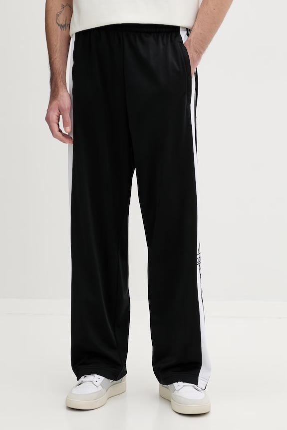 adidas Originals pantaloni de trening Adibreak tricotaj negru KD4094