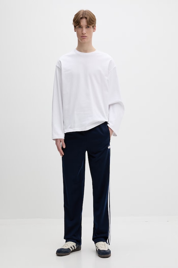 adidas Originals pantaloni de trening bărbați Firebird KD8316 bleumarin SS26