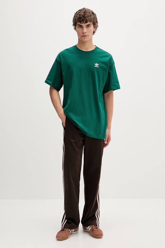 Παντελόνι φόρμας adidas Originals Firebird KD8321 καφέ SS26