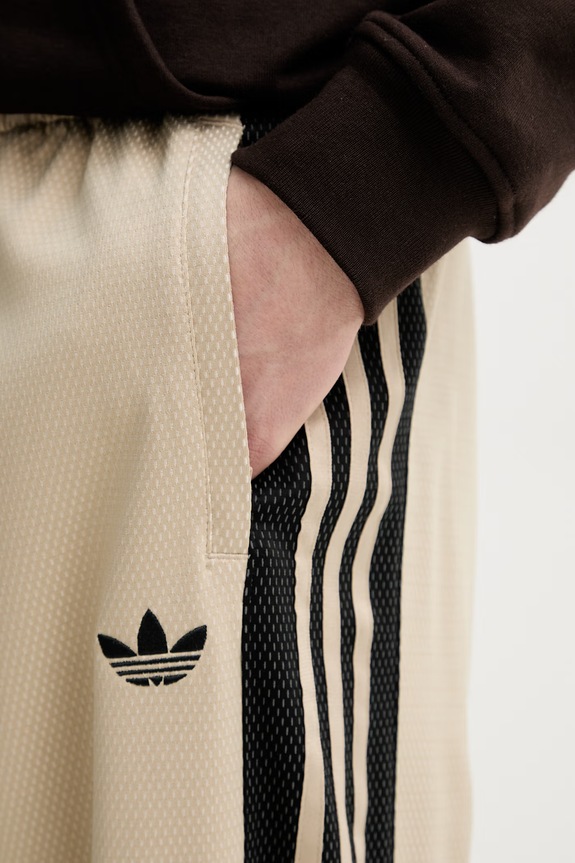 adidas Originals spodnie dresowe męskie beżowy KE0116