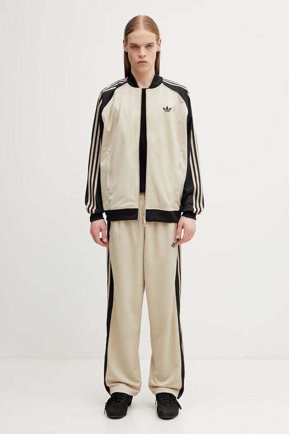 adidas Originals spodnie dresowe męskie KE0116 beżowy