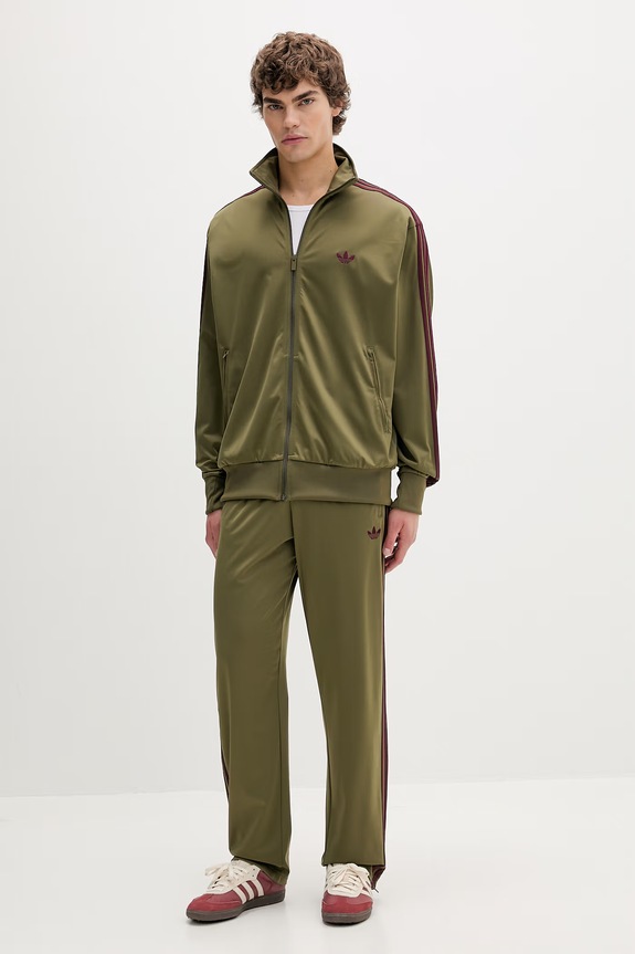 Παντελόνι φόρμας adidas Originals Firebird KE1649 πράσινο SS26