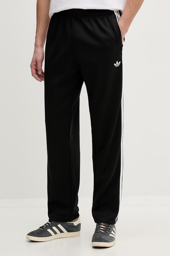 Παντελόνι φόρμας adidas Originals απλικέ μαύρο KE3523