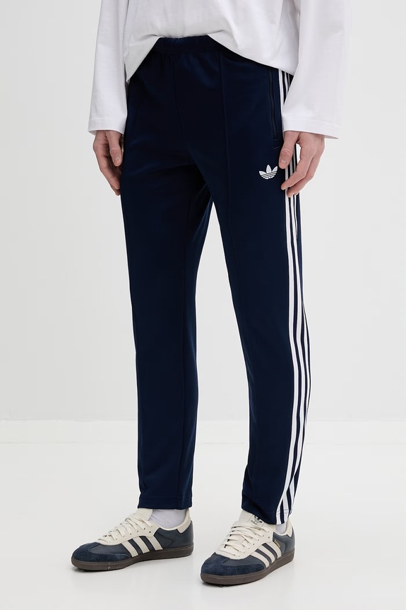 Παντελόνι φόρμας adidas Originals Beckenbauer πλεκτό ύφασμα μπλε KE3529
