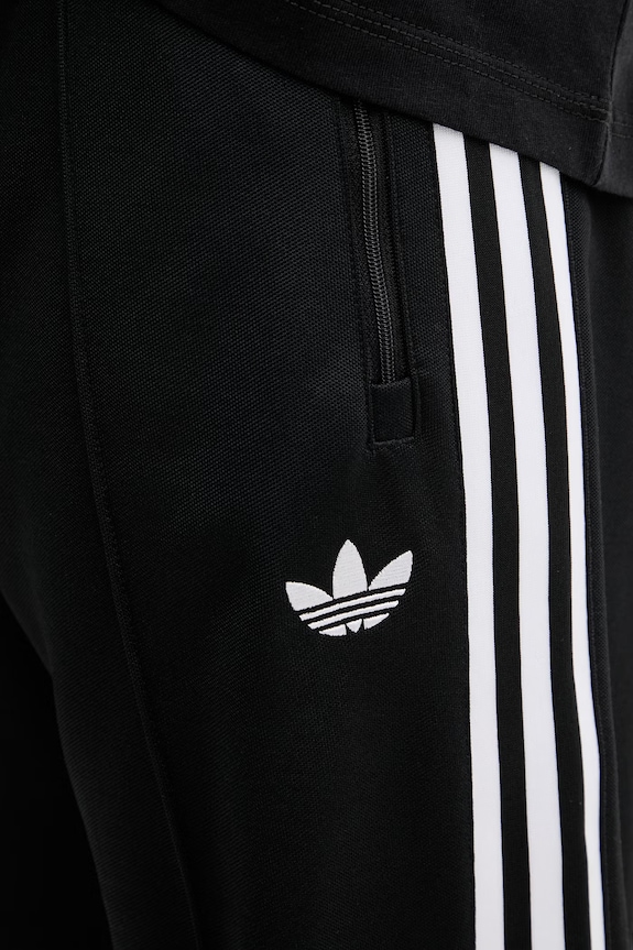 adidas Originals παντελόνι επίσημο ανδρικό με βαμβάκι Beckenbauer μαύρο KE3530