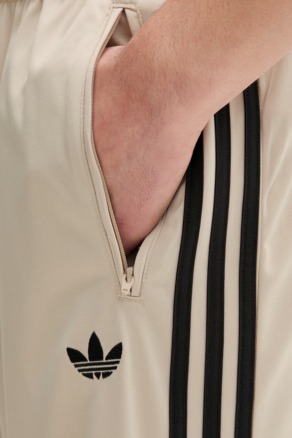 Παντελόνι φόρμας adidas Originals Firebird μπεζ KE6679