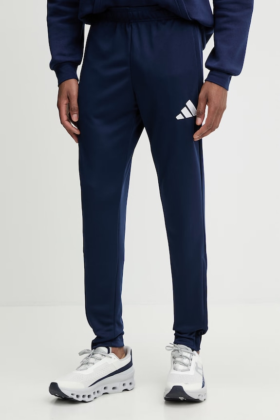 Παντελόνι προπόνησης adidas Performance Entrada26 πλεκτό ύφασμα σκούρο μπλε KE9847