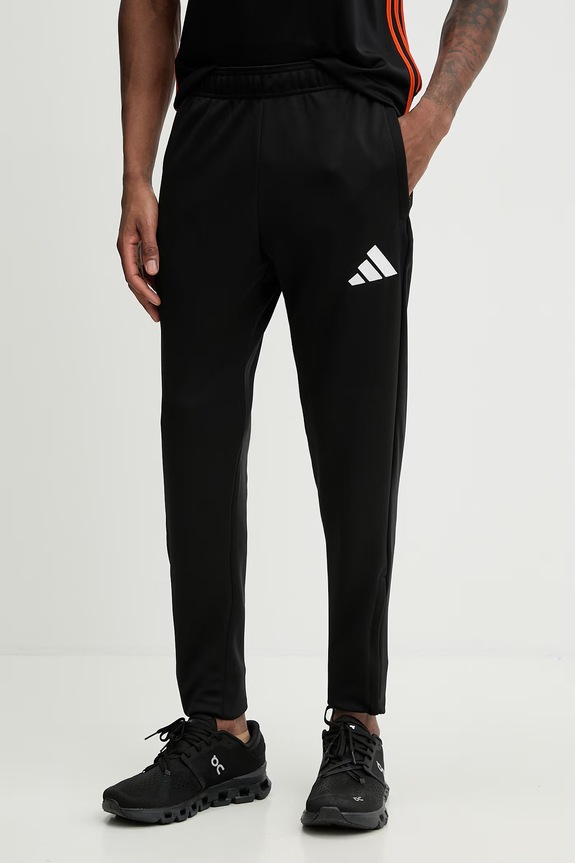 Παντελόνι προπόνησης adidas Performance Entrada26 απλικέ μαύρο KE9848