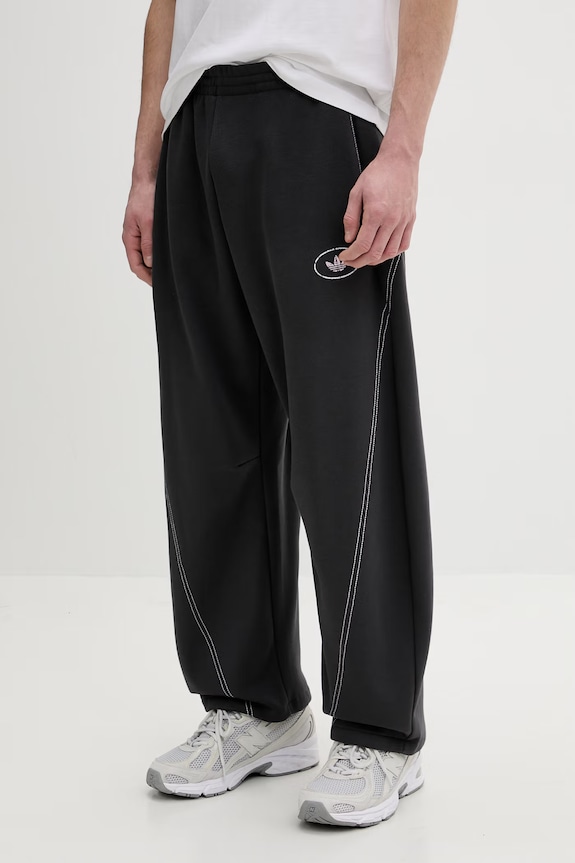 Donji dio trenirke adidas Originals pletivo siva KG6456