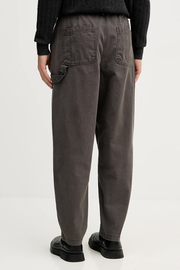 Îmbrăcăminte Barbour pantaloni de bumbac Bowland MTR0792 gri
