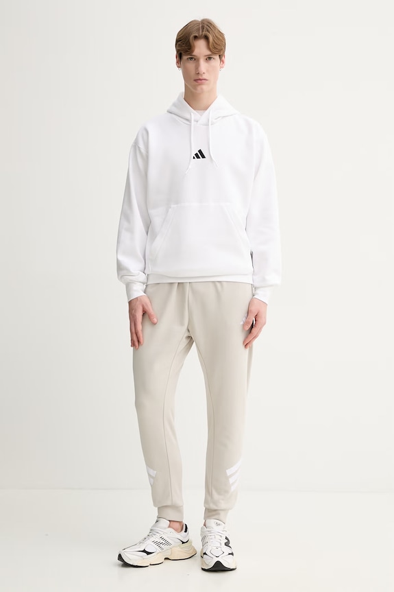 adidas spodnie dresowe KS3020 beżowy SS26