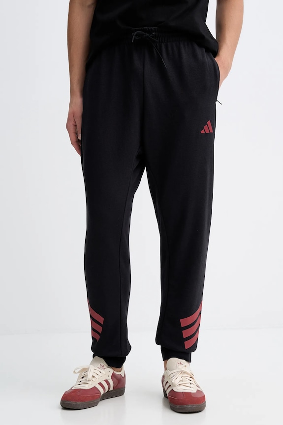 adidas spodnie dresowe dzianina czarny KS3021