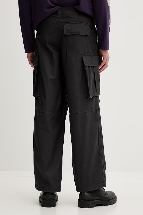 adidas Originals pantaloni cargo bărbați din bumbac KS6854 gri SS26
