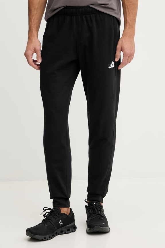 adidas Performance spodnie treningowe dzianina czarny KS7959