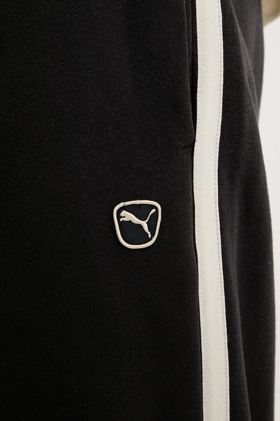 Puma παντελόνι επίσημο Ανδρικό βαμβακερό Essential Elevated μαύρο 692055