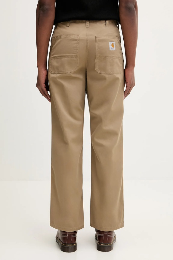 Îmbrăcăminte Carhartt WIP pantaloni Simple Pant I034907.8Y02 maro