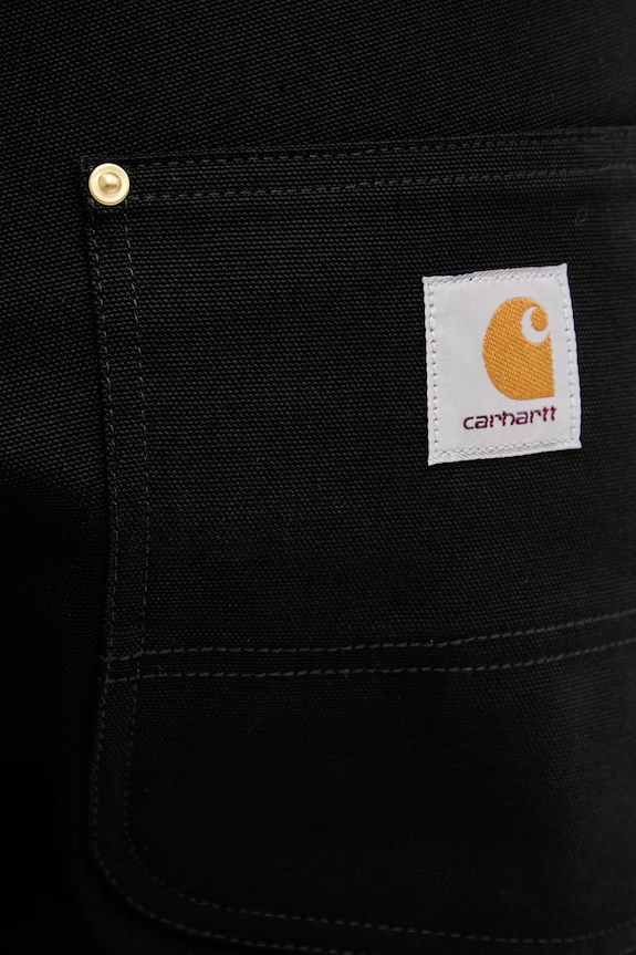 Carhartt WIP spodnie bawełniane Double Knee Pant czarny I036274.8901