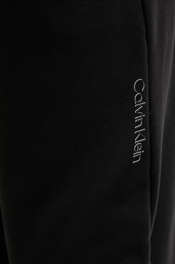 Calvin Klein Performance teplákové nohavice pánske s bavlnou čierna LVGMS6P600