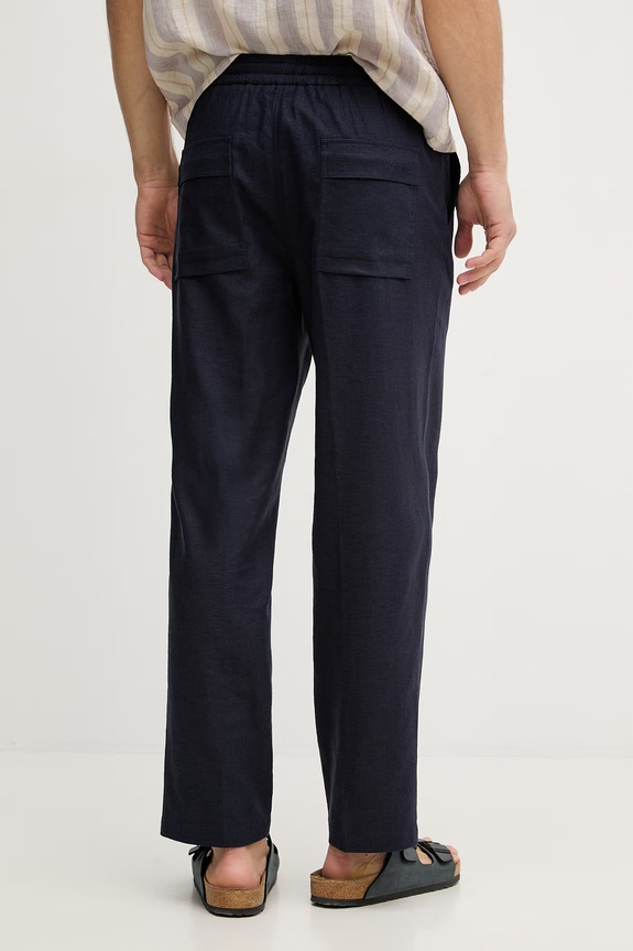 Одежда Mos Mosh брюки мужские со льном Mavi 510200 тёмно-синий