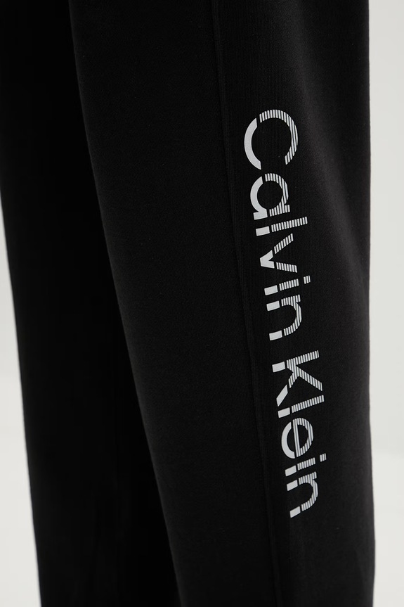 Calvin Klein donji dio trenirke za muškarce od pamuka crna LV04LF236G