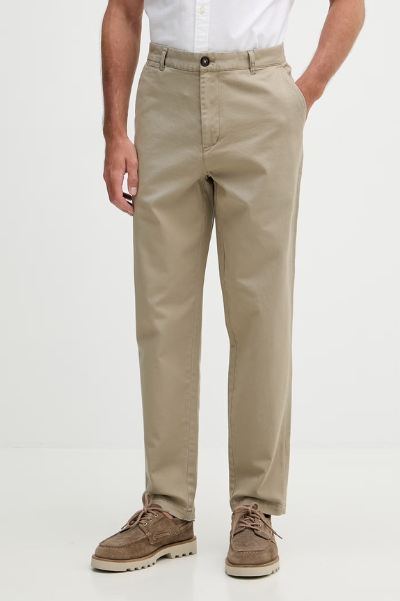 Hlače Barbour chinos zelena MTR0728