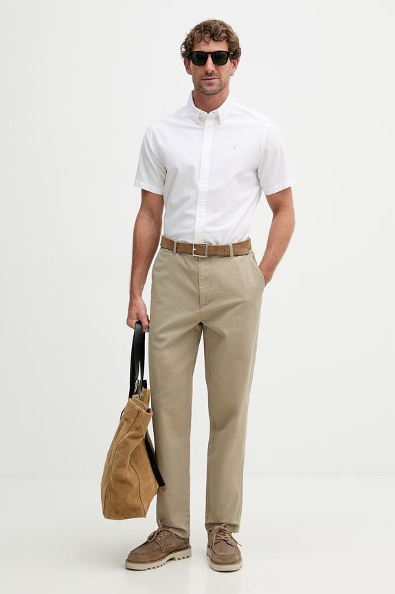 Hlače Barbour MTR0728 zelena SS26