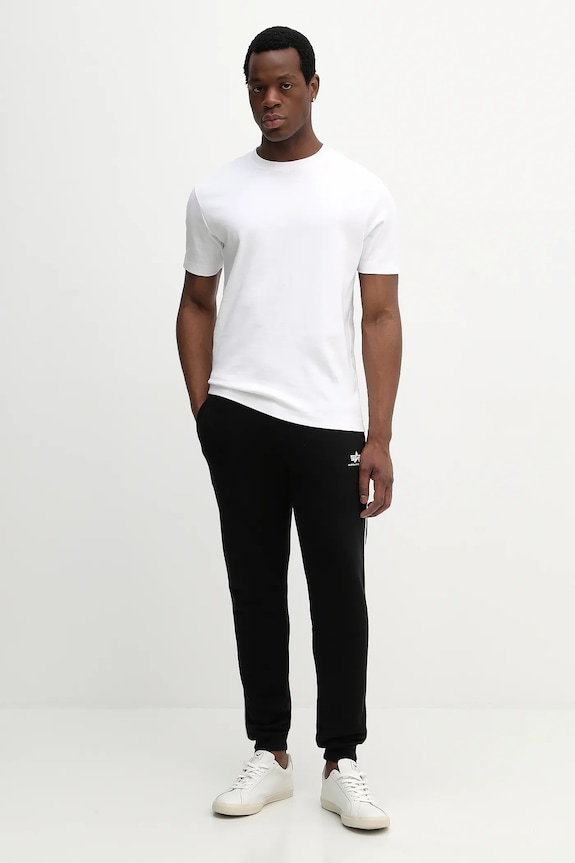 Παντελόνι φόρμας Alpha Industries Track Jogger SL 156374 μαύρο SS26
