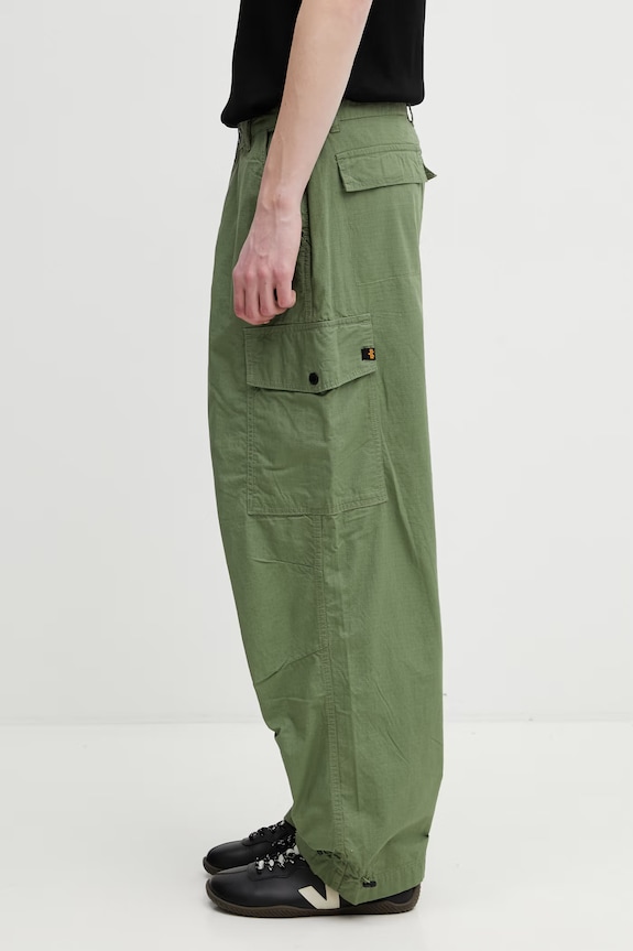 Alpha Industries Παντελόνι cargo ανδρικό βαμβακερό Ripstop Cargo Pant 258200 πράσινο SS26