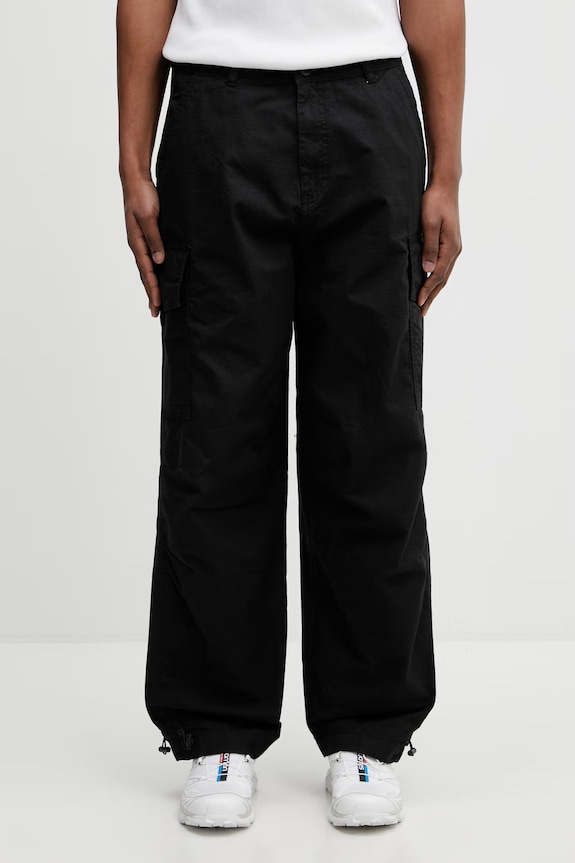 Alpha Industries Ripstop Cargo Pant pantaloni cargo de bumbac pentru bărbați negru 258200