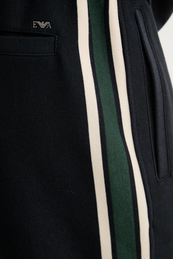 Emporio Armani teplákové nohavice pánske tmavomodrá EM005200.AF24209
