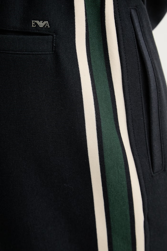 Emporio Armani teplákové nohavice pánske tmavomodrá EM005200.AF24209