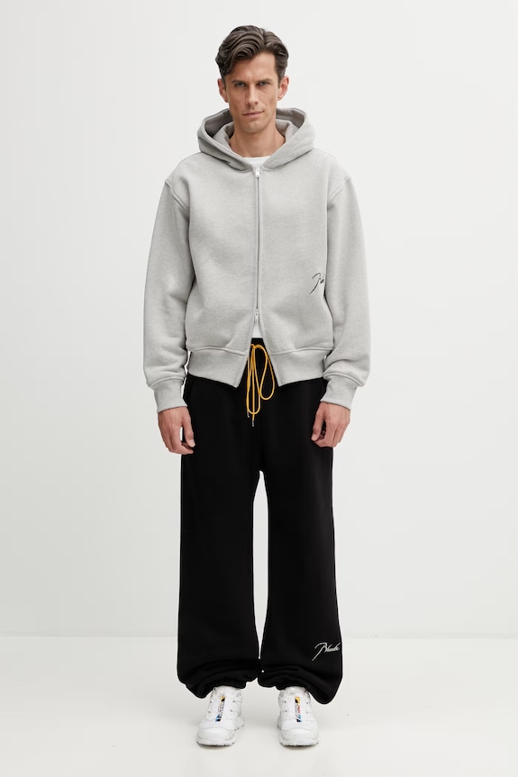 RHUDE Classique спортивні штани бавовняні чоловічі RHSS26PA03012 чорний