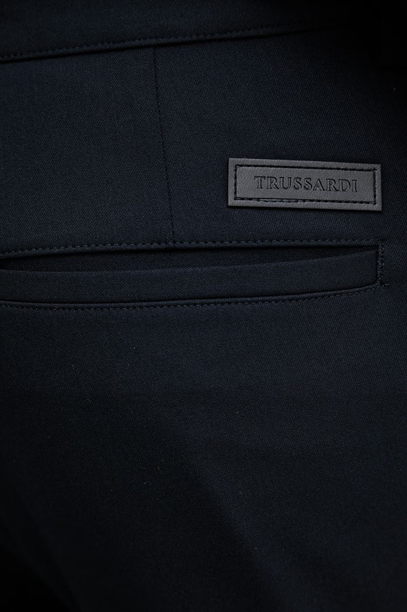 Trussardi pantaloni pentru bărbați bleumarin P021M000101N