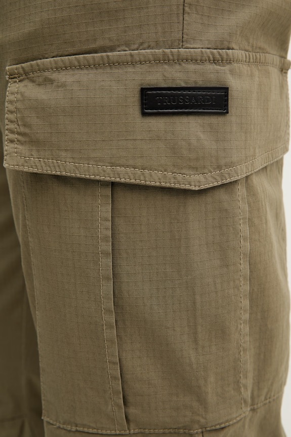 Παντελόνι Trussardi πράσινο P723M000138N