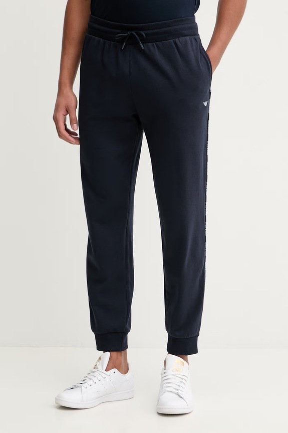 Спортивні штани Emporio Armani Underwear трикотаж темно-синій EM000500.AF18887