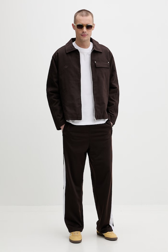 adidas Originals спортен панталон мъжки Adibreak KE1679 кафяв SS26