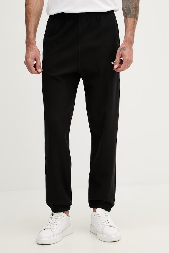 Calvin Klein Jeans pantaloni de trening pentru bărbați negru LV04RF249G