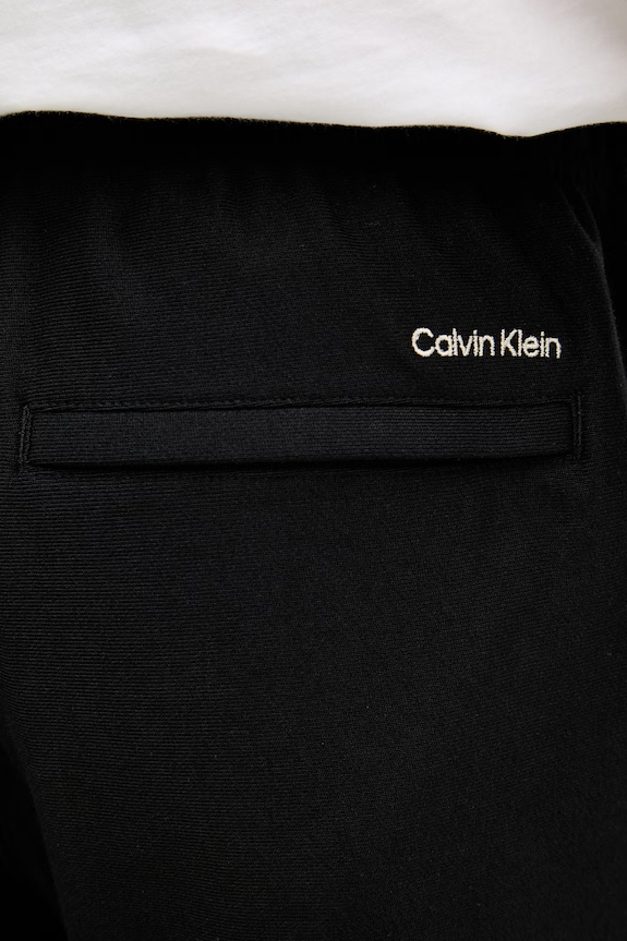 Calvin Klein Jeans pantaloni de trening pentru bărbați LV04RF249G negru