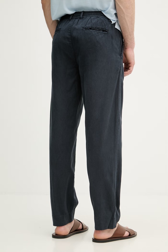 Îmbrăcăminte Lindbergh pantaloni pentru bărbați, cu lyocell 30.008031 bleumarin