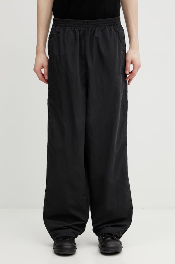 VETEMENTS spodnie dresowe Taped ME76GP116BB czarny SS26