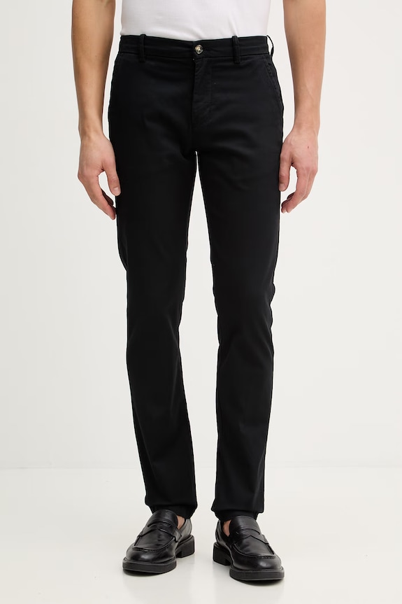 Nohavice Lindbergh chinos čierna 30.005044