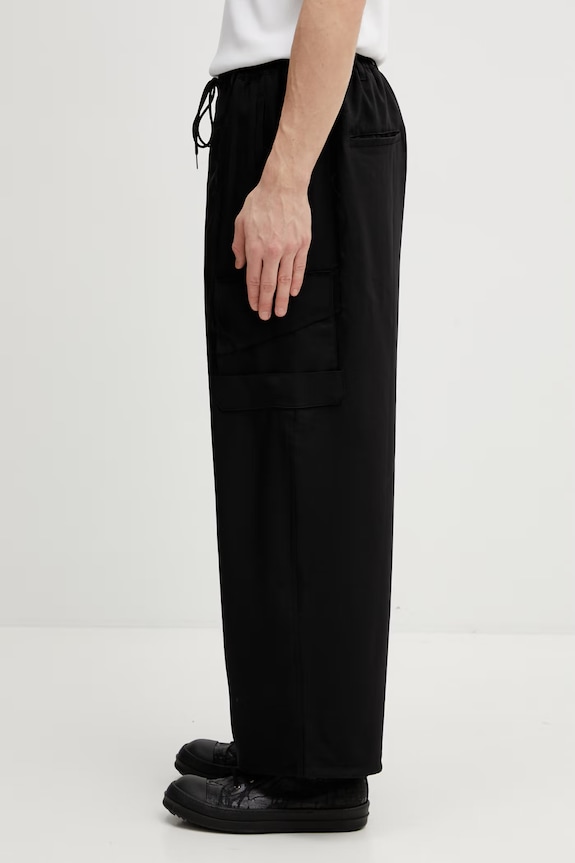 Y-3 spodnie SU STR PANTS KE3884 czarny SS26