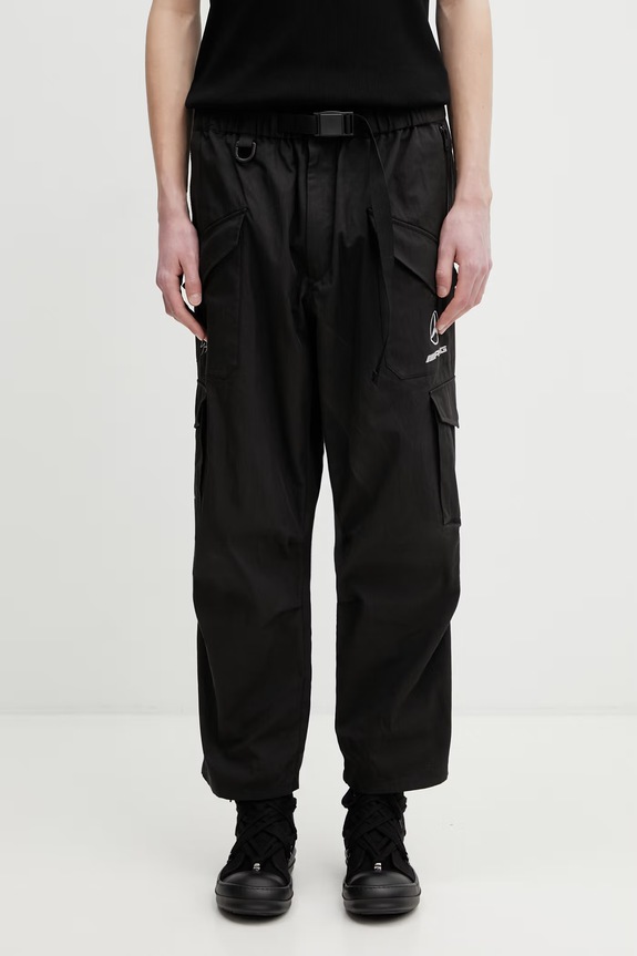 Y-3 x F1 CARGO PANTS pantaloni cargo in cotone da uomo nero KR2378